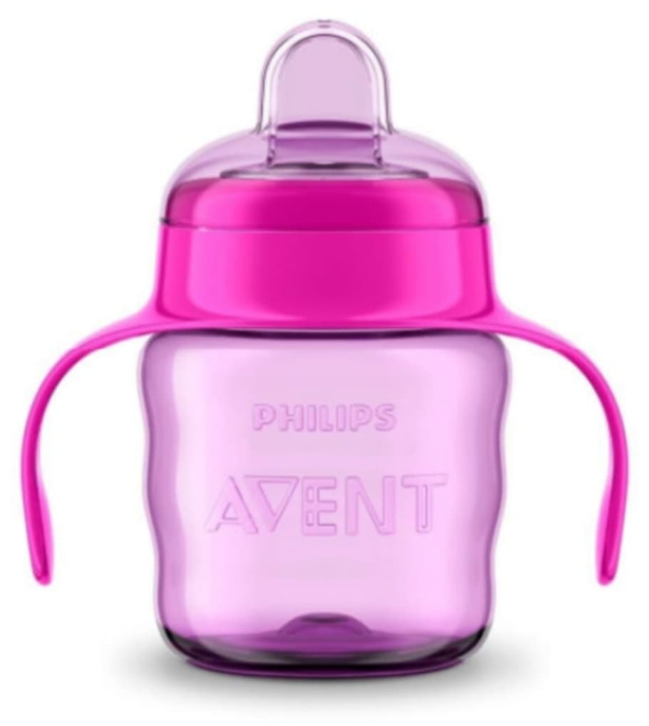 لیوان دخترانه Philips Avent آموزشی ضدنشت پلیپروپیلن 200ml (7oz) 6 ماه+ My Easy Sip Cup لیوان دخترانه Philips Avent آموزشی ضدنشت پلیپروپیلن 200ml (7oz) 6 ماه+ My Easy Sip Cup