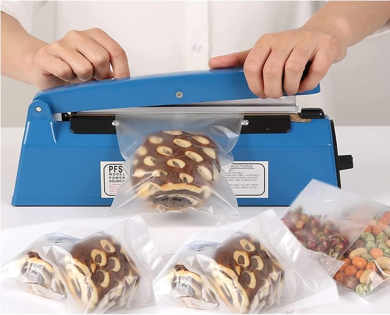 دستگاه دربندی کیسه Packtech بدنه پلاستیکی 30 cm دستگاه دربندی کیسه Packtech بدنه پلاستیکی 30 cm