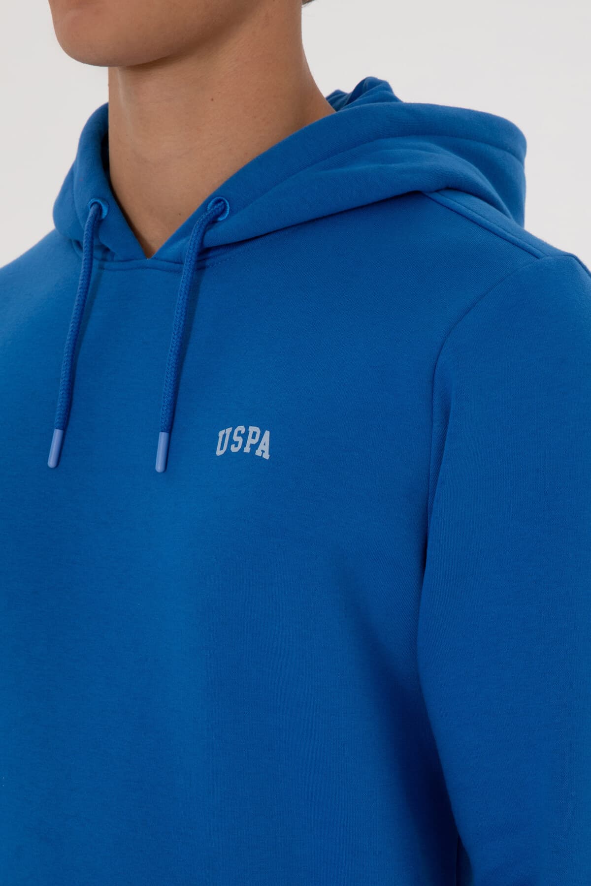 سوئیشرت مردانه U.S. Polo Assn. کاپشندار فیت معمولی شاردون آبی روشن مدل 50315582-VR032 سوئیشرت مردانه U.S. Polo Assn. کاپشندار فیت معمولی شاردون آبی روشن مدل 50315582-VR032