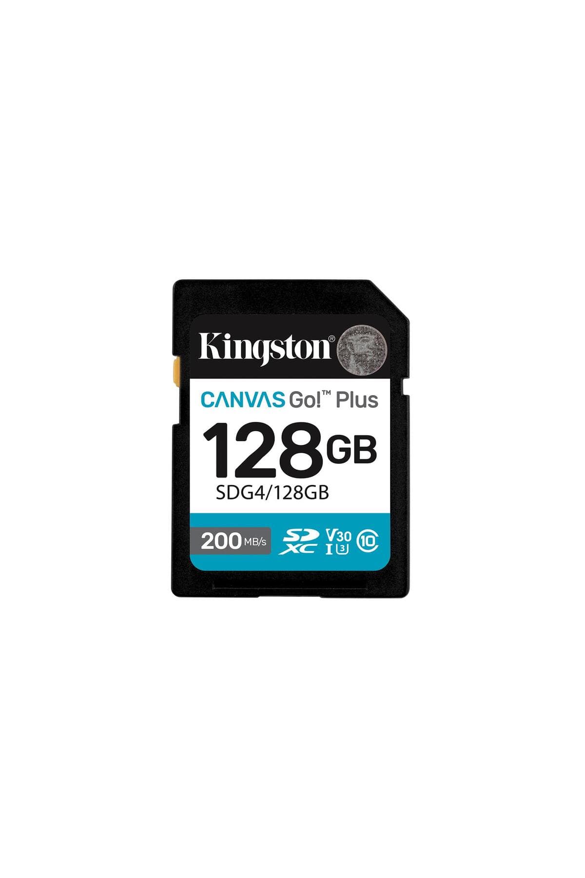 کارت حافظه Kingston SDXC Canvas Go Plus Gen4 ظرفیت 128Gb سرعت 200Mb-S C10 UHS-I U3 V30 مدل Sdg4-128Gb کارت حافظه Kingston SDXC Canvas Go Plus Gen4 ظرفیت 128Gb سرعت 200Mb-S C10 UHS-I U3 V30 مدل Sdg4-128Gb