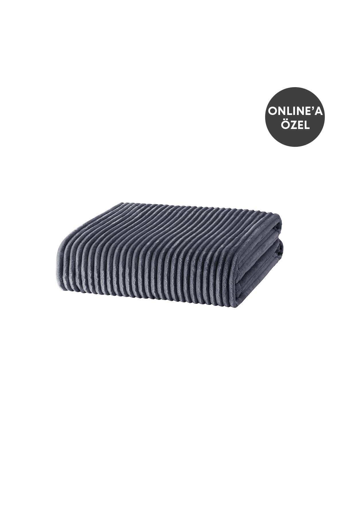 پتو تلویزیونی Yataş Wellsoft Holly ذغالی 140x190 Cm پتو تلویزیونی Yataş Wellsoft Holly ذغالی 140x190 Cm