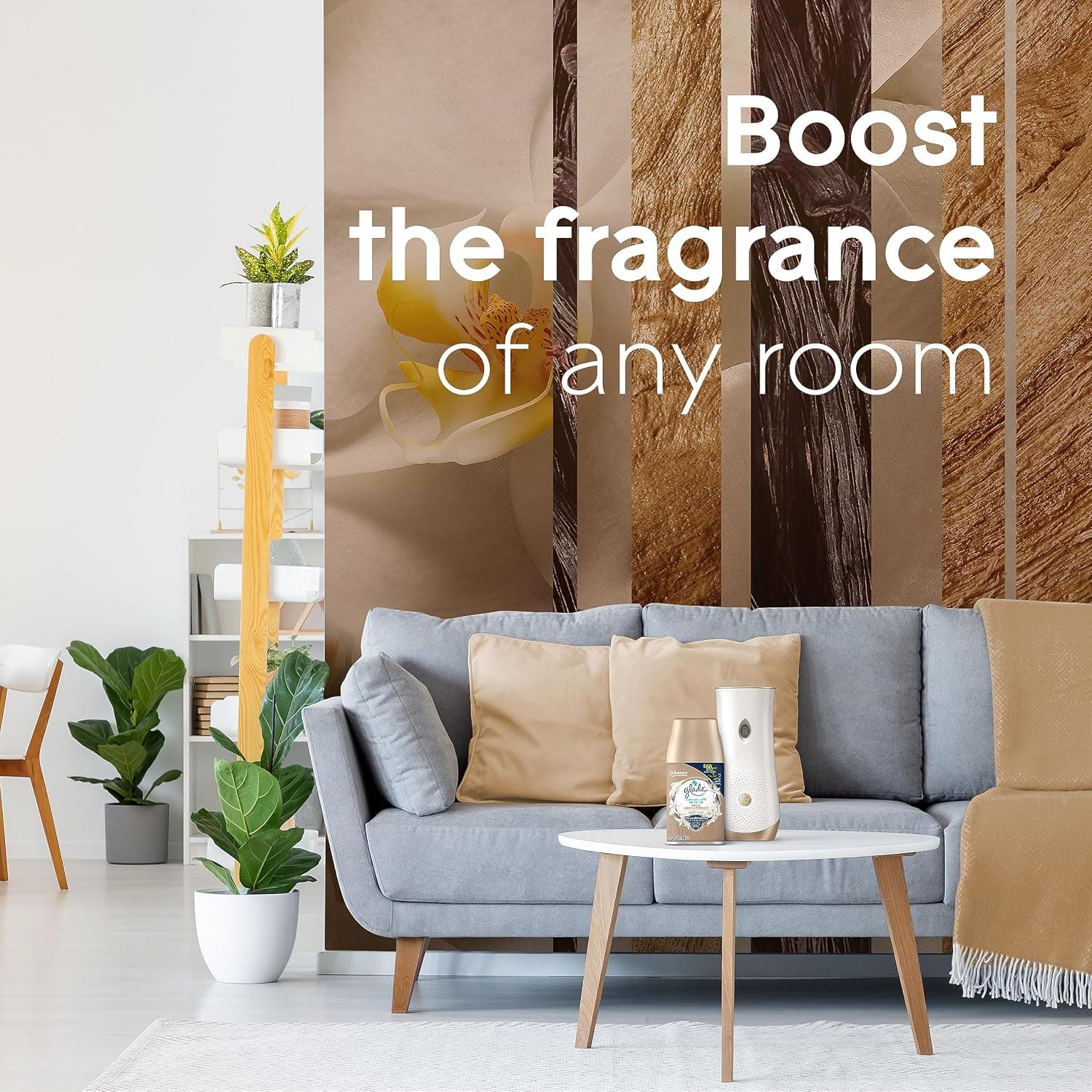شارژ خوشبوکننده هوای اسپری خودکار Glade با رایحه Sheer Vanilla Embrace مناسب دستگاه خوشبوکننده 2 x 269ml شارژ خوشبوکننده هوای اسپری خودکار Glade با رایحه Sheer Vanilla Embrace مناسب دستگاه خوشبوکننده 2 x 269ml