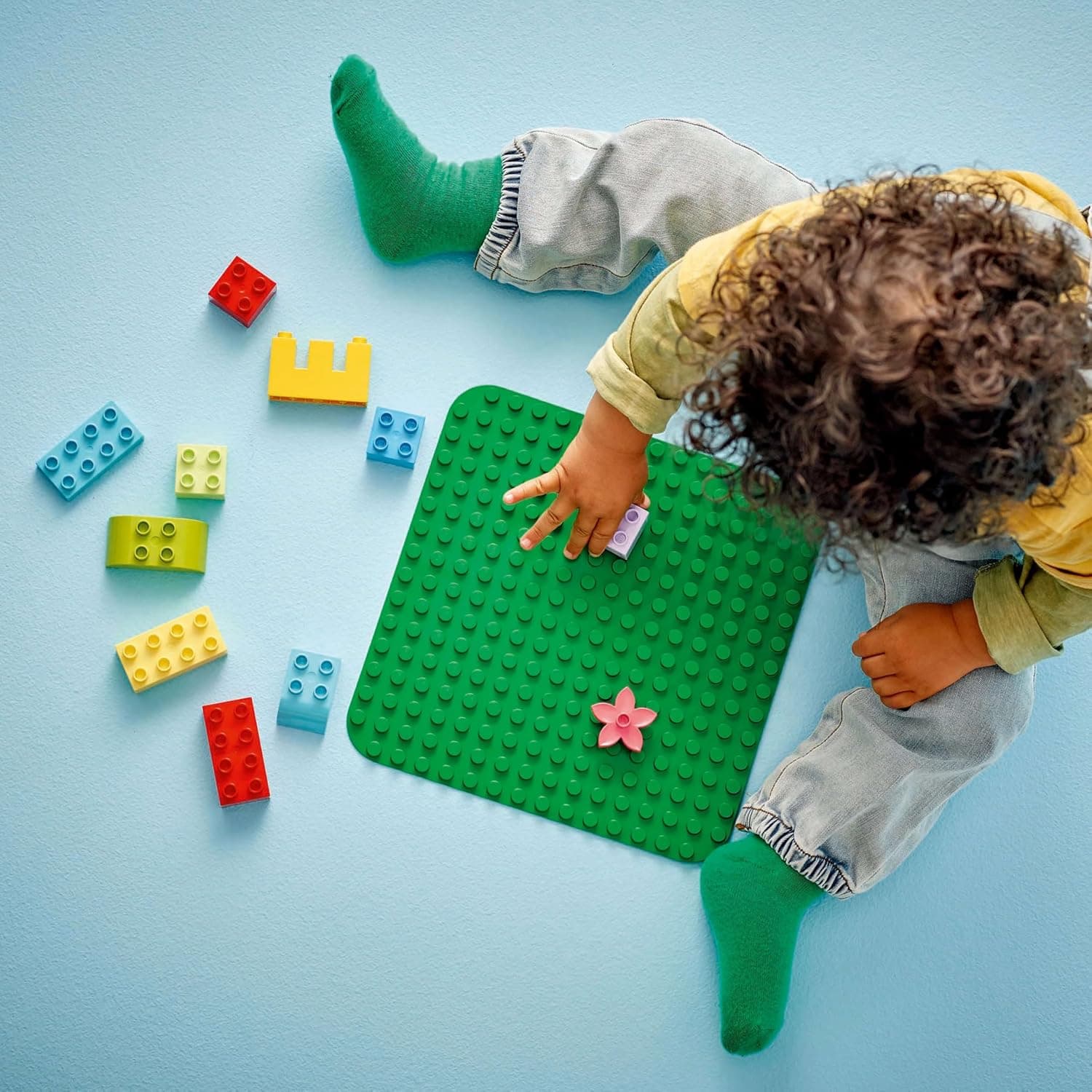 لگو DUPLO Classic صفحه ساختنی سبز مدل 10460 لگو DUPLO Classic صفحه ساختنی سبز مدل 10460