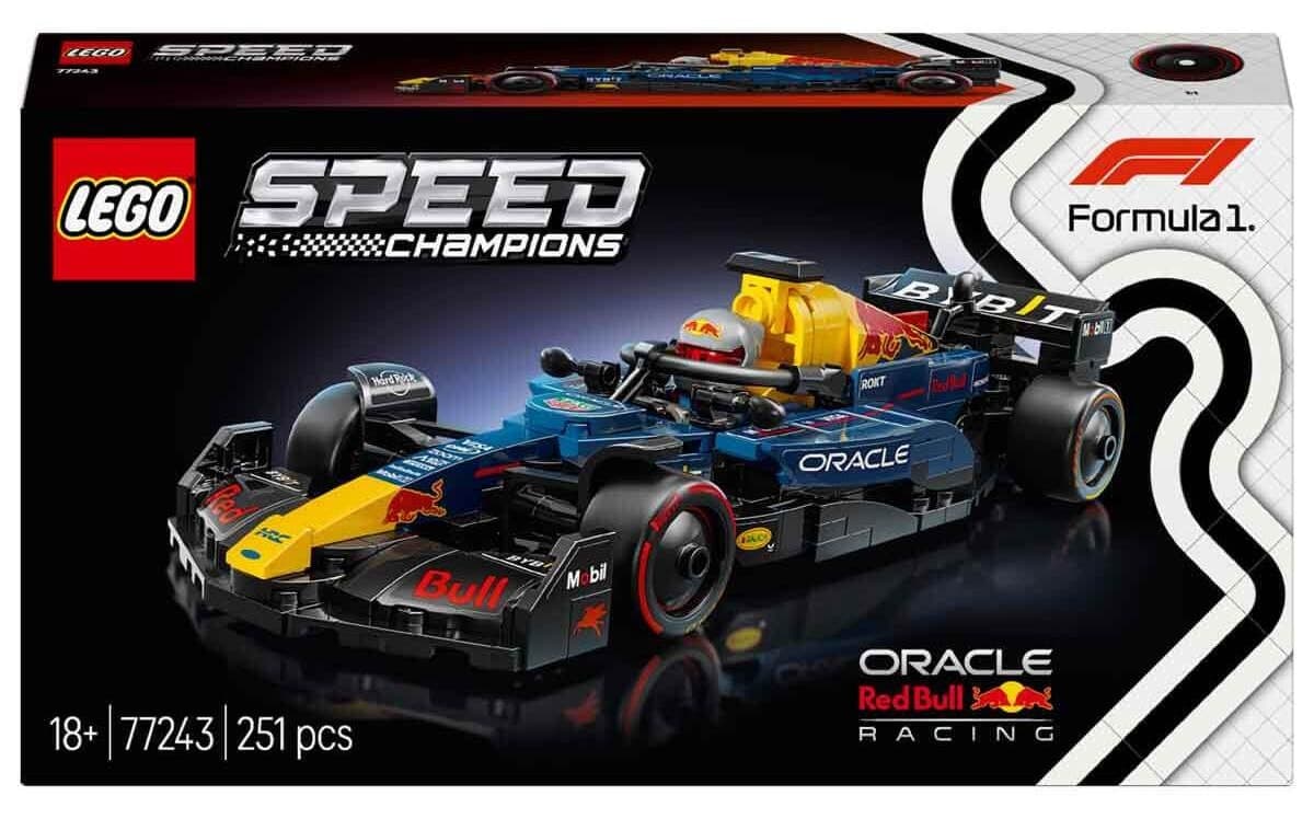 لگو Speed Champions Oracle Red Bull Racing RB20 F1 ماشین مسابقه مدل 77243 لگو Speed Champions Oracle Red Bull Racing RB20 F1 ماشین مسابقه مدل 77243