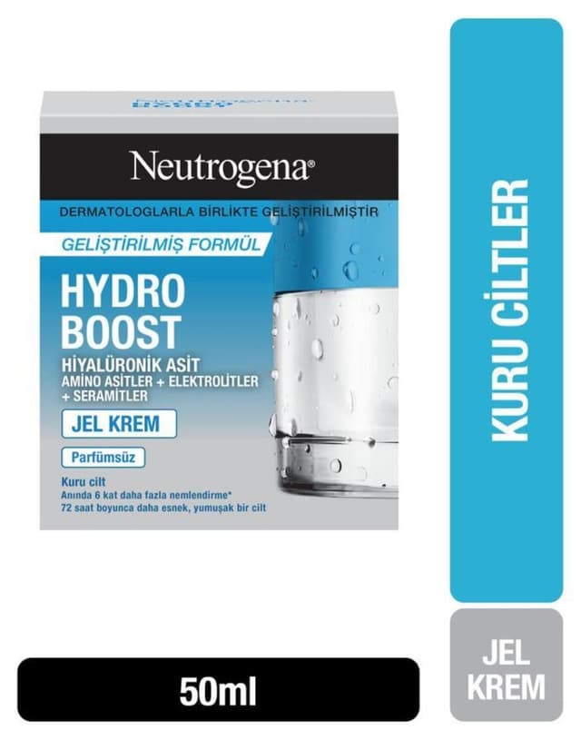 کرم ژل مرطوبکننده Neutrogena Hydro Boost برای پوست خشک 50 ml کرم ژل مرطوبکننده Neutrogena Hydro Boost برای پوست خشک 50 ml