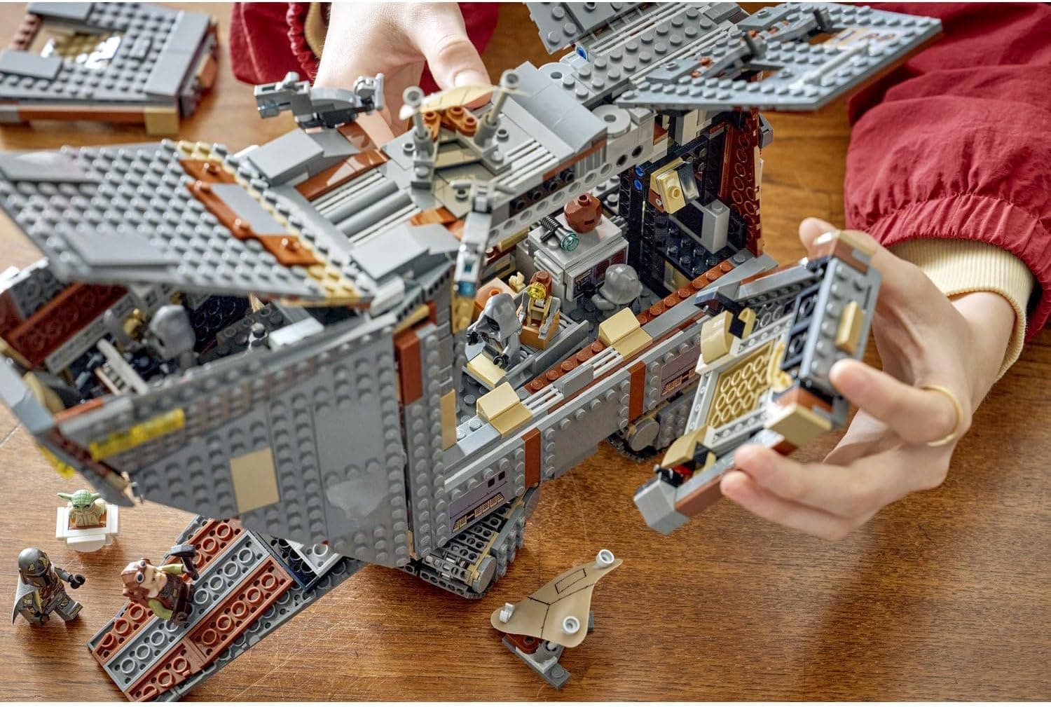 مهندسی LEGO Star Wars لگو وسیله نقلیه بیابانی و Mudhorn 75453 مهندسی LEGO Star Wars لگو وسیله نقلیه بیابانی و Mudhorn 75453