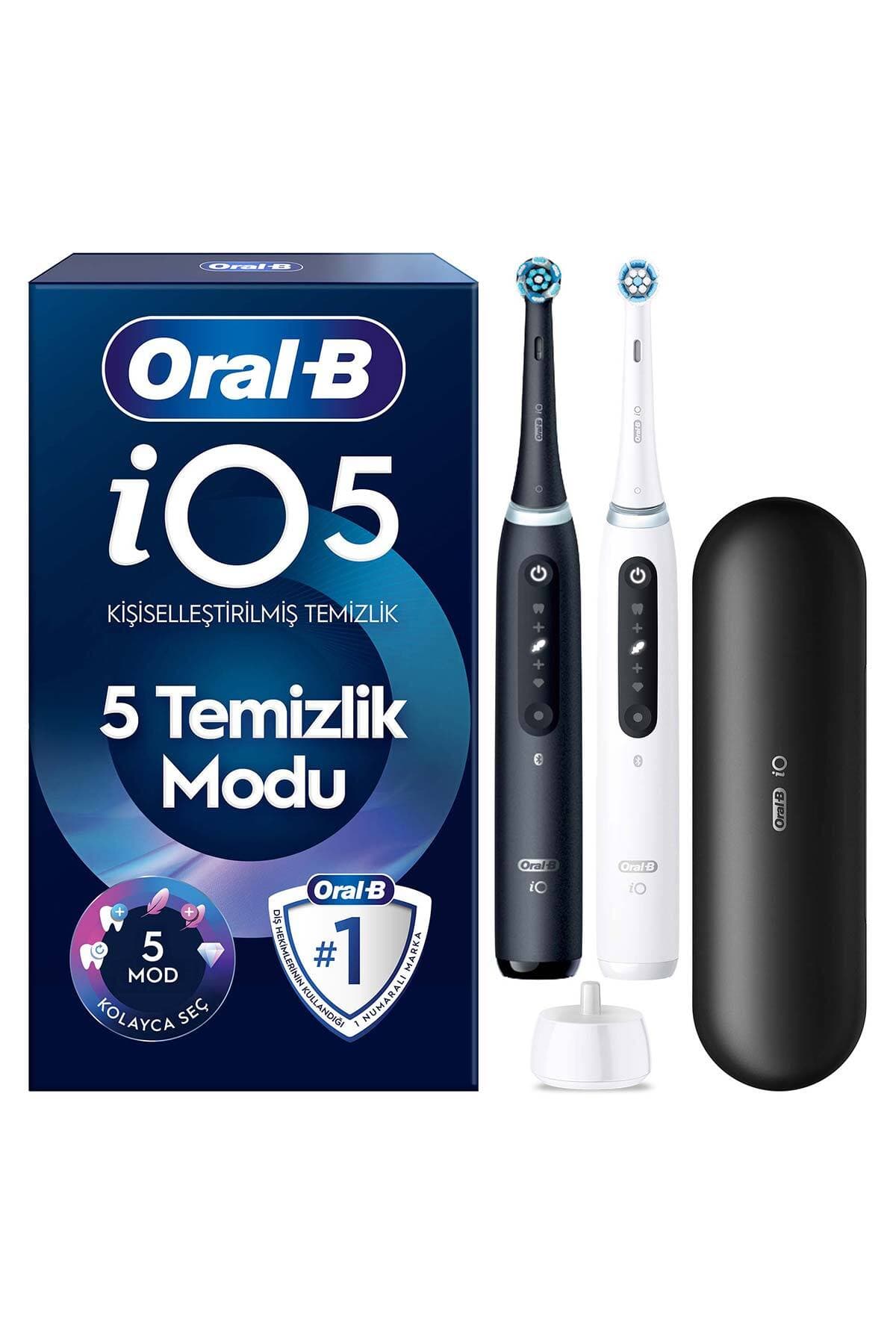 مسواک برقی Oral-B ست 2 عددی مشکی و سفید با 2 سری و باتری بادوام مسواک برقی Oral-B ست 2 عددی مشکی و سفید با 2 سری و باتری بادوام