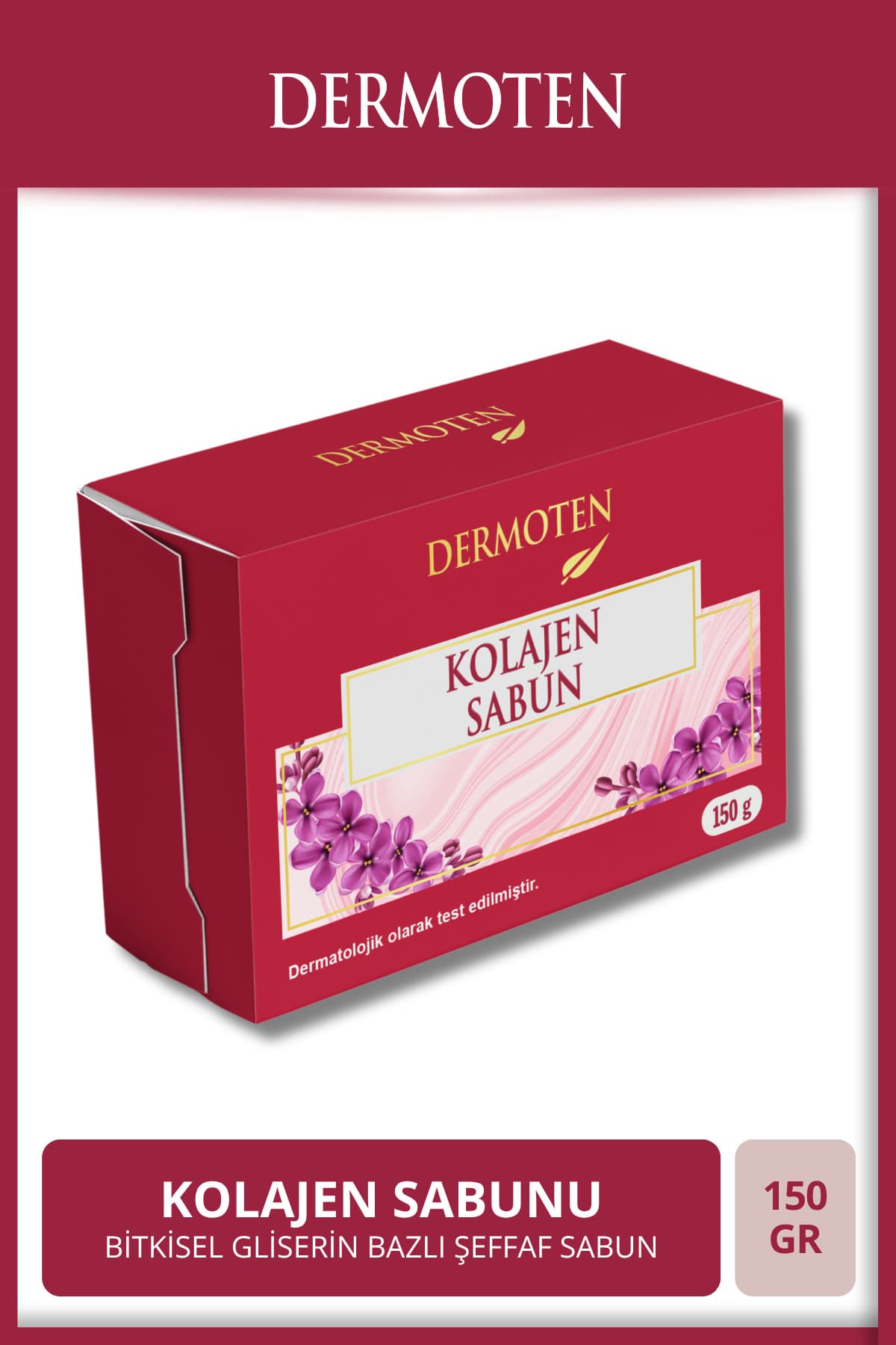 صابون کلاژن Dermoten 150 gr صابون کلاژن Dermoten 150 gr