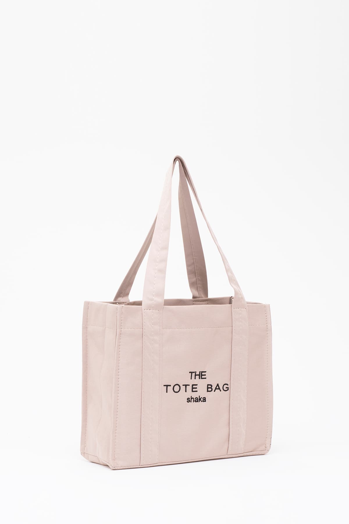 کیف دستی و دوشی زنانه Shaka The Tote Bag کانواس کرم گلدوزیشده با دکمه فشاری مدل U45 25x30 کیف دستی و دوشی زنانه Shaka The Tote Bag کانواس کرم گلدوزیشده با دکمه فشاری مدل U45 25x30