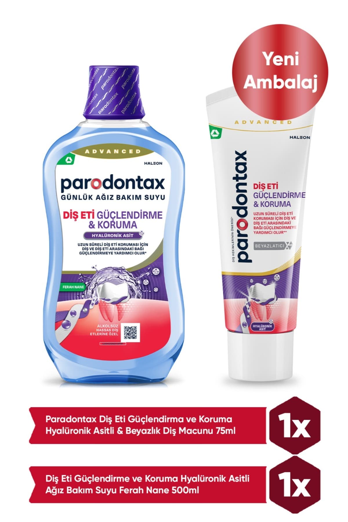 خمیر دندان Parodontax تقویت و محافظت لثه 75ml به همراه مراقبت دهان خمیر دندان Parodontax تقویت و محافظت لثه 75ml به همراه مراقبت دهان