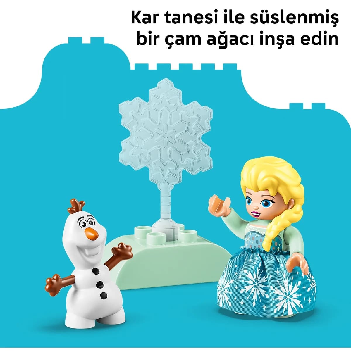 لگو DUPLO Elsa و Olaf کشور برفی مدل 10462 لگو DUPLO Elsa و Olaf کشور برفی مدل 10462