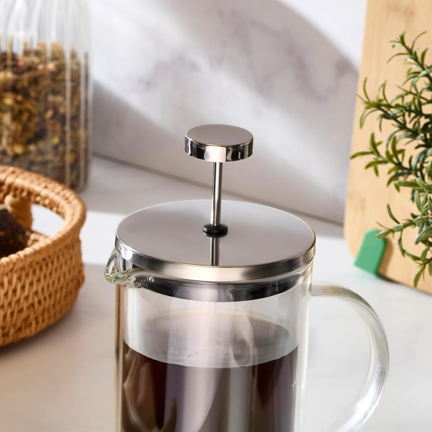 فرنچ پرس Karaca دوجداره 600 ml مدل Pia Raum فرنچ پرس Karaca دوجداره 600 ml مدل Pia Raum