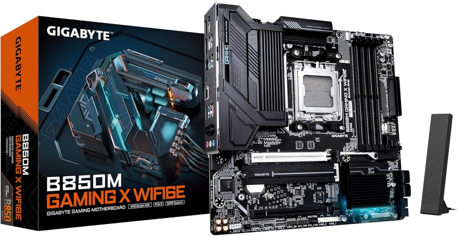 مادربرد GIGABYTE سوکت AMD AM5 فرم فاکتور ATX چیپست B850 مدل EAGLE WF7 ICE مادربرد GIGABYTE سوکت AMD AM5 فرم فاکتور ATX چیپست B850 مدل EAGLE WF7 ICE