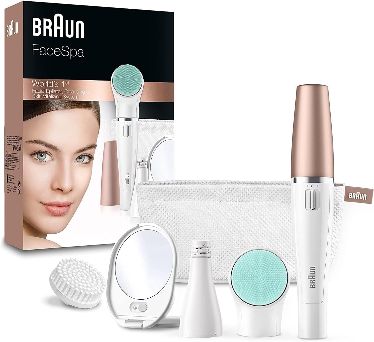 ماشین تریمر مینی بدن Braun مدل BS1000 شانه تنظیم، باتری و برس تمیزکننده ماشین تریمر مینی بدن Braun مدل BS1000 شانه تنظیم، باتری و برس تمیزکننده