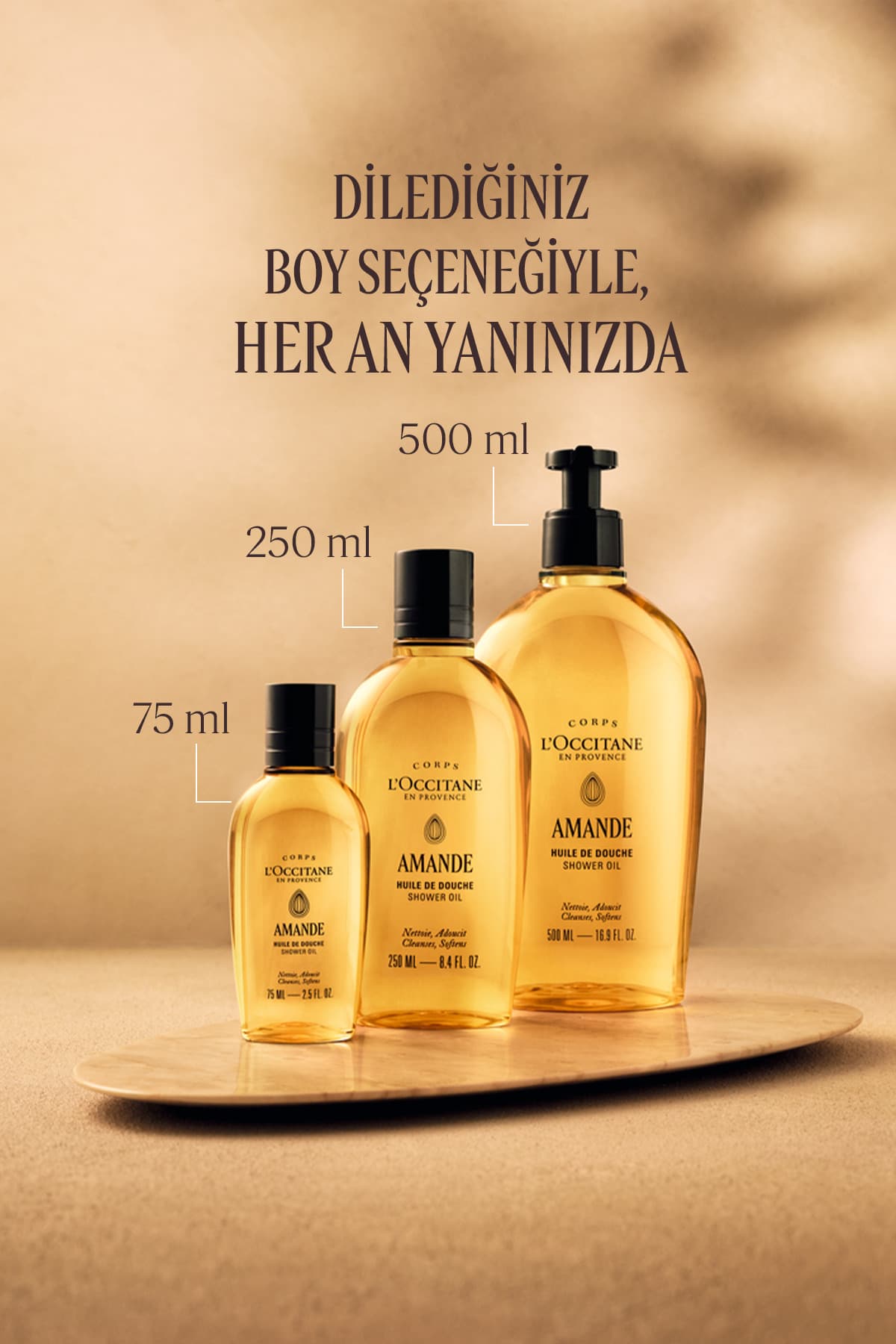 روغن حمام بادام L'Occitane حاوی روغن بادام شیرین و هسته انگور، مغذی و مرطوبکننده با امگا 6 و 9، 250 ml روغن حمام بادام L'Occitane حاوی روغن بادام شیرین و هسته انگور، مغذی و مرطوبکننده با امگا 6 و 9، 250 ml