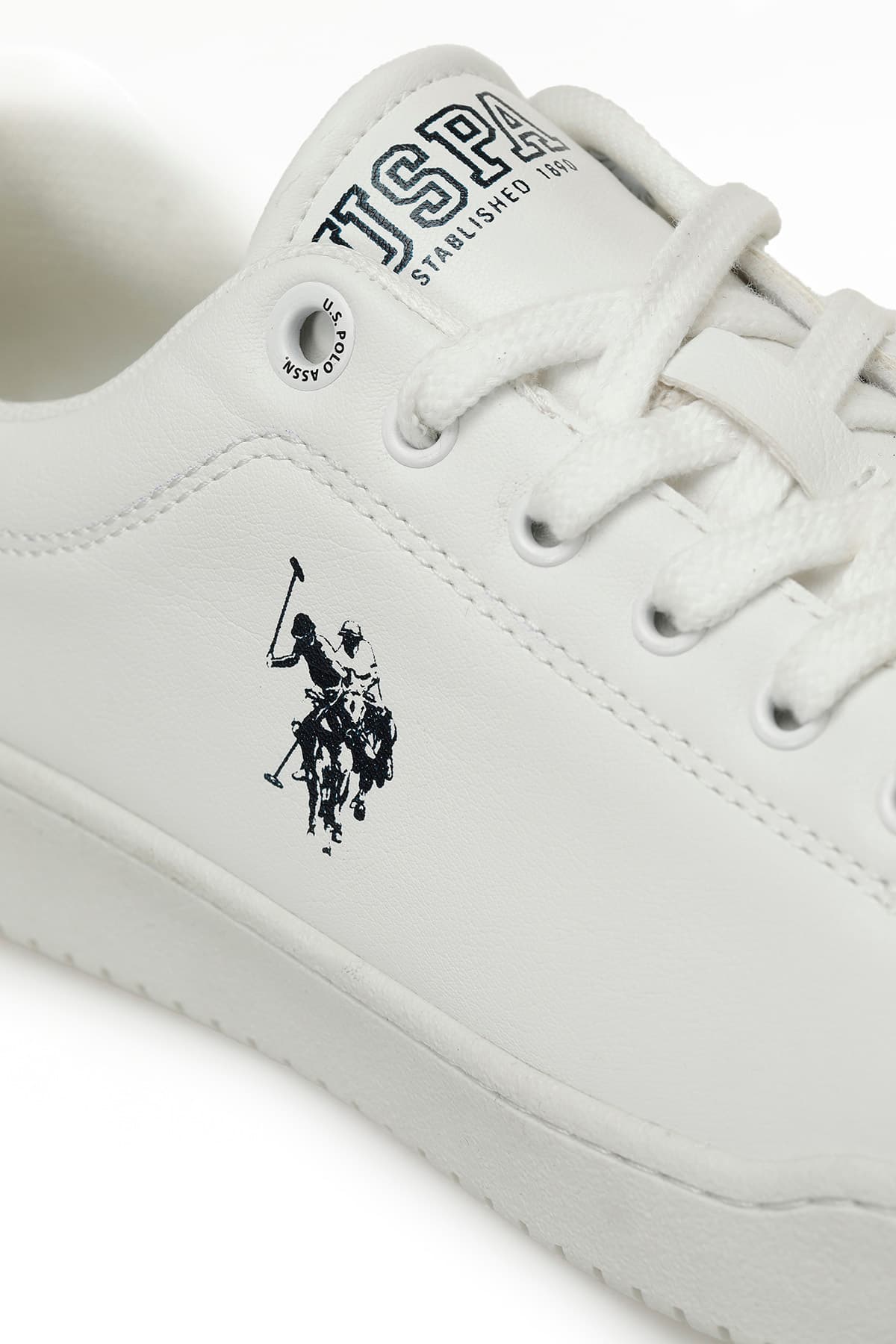 کفش اسنیکر مردانه U.S. Polo Assn. سفید مدل PALPI 5PR کفش اسنیکر مردانه U.S. Polo Assn. سفید مدل PALPI 5PR