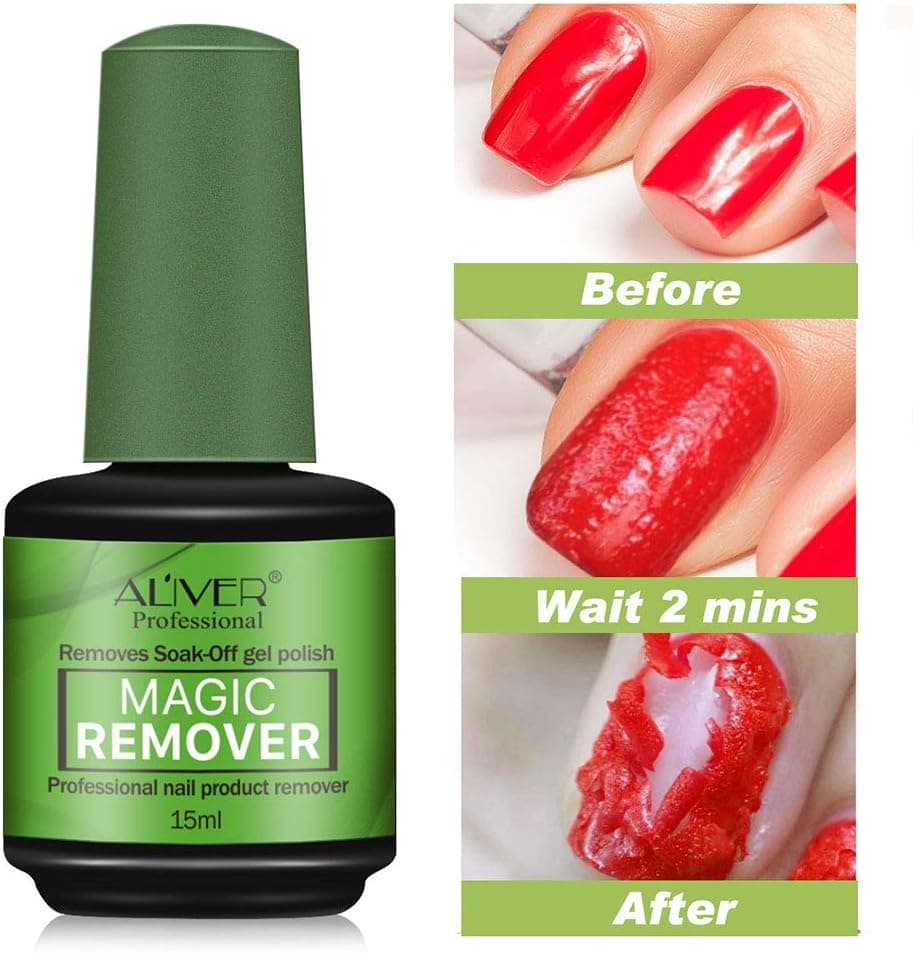محلول پاککننده لاک ناخن ALIVER 2Pack مناسب لاک ژل در 3-5 دقیقه سبز محلول پاککننده لاک ناخن ALIVER 2Pack مناسب لاک ژل در 3-5 دقیقه سبز