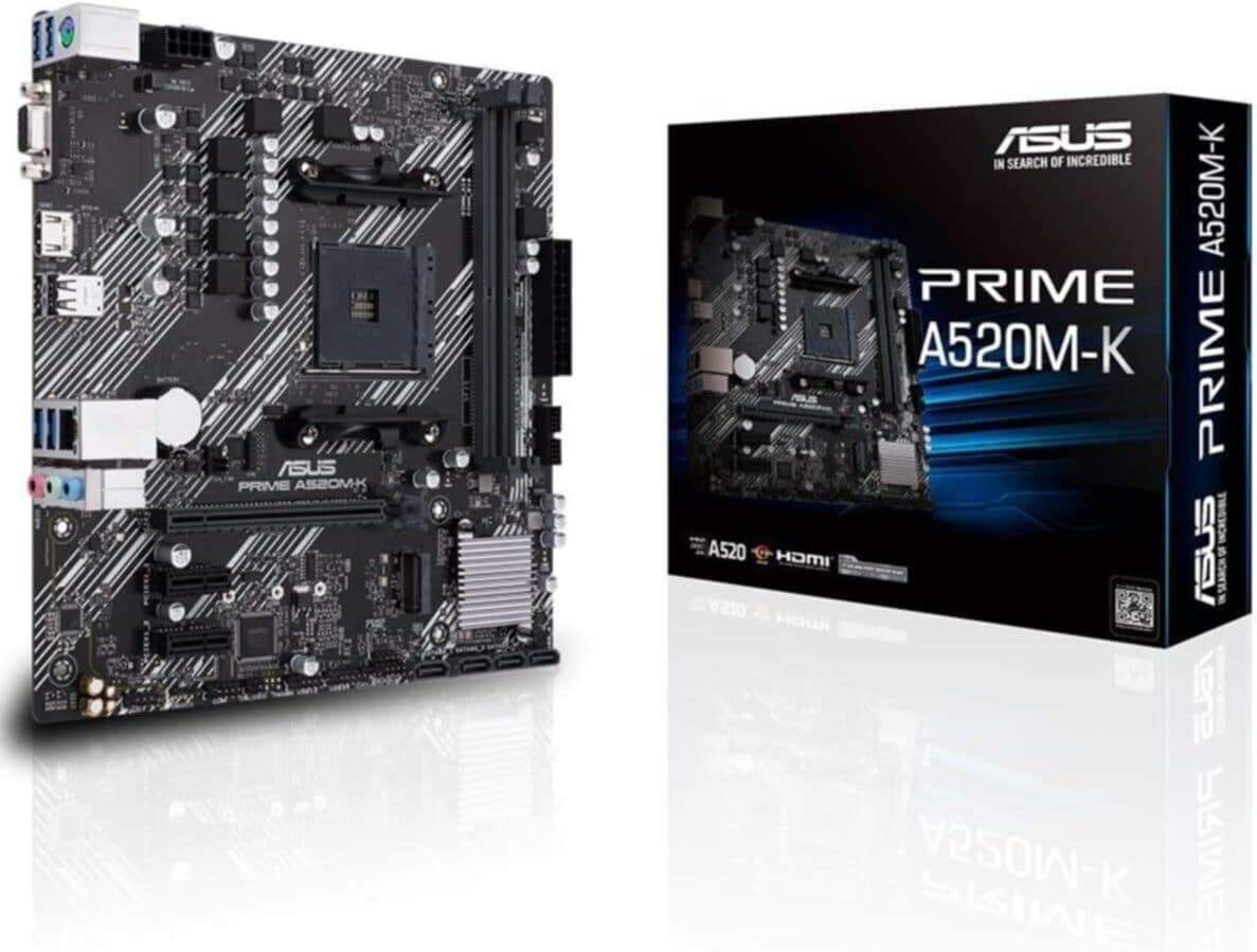 مادربرد ASUS Prime A520M-R با سوکت AMD AM4 و DDR4 5100MHz mATX مادربرد ASUS Prime A520M-R با سوکت AMD AM4 و DDR4 5100MHz mATX