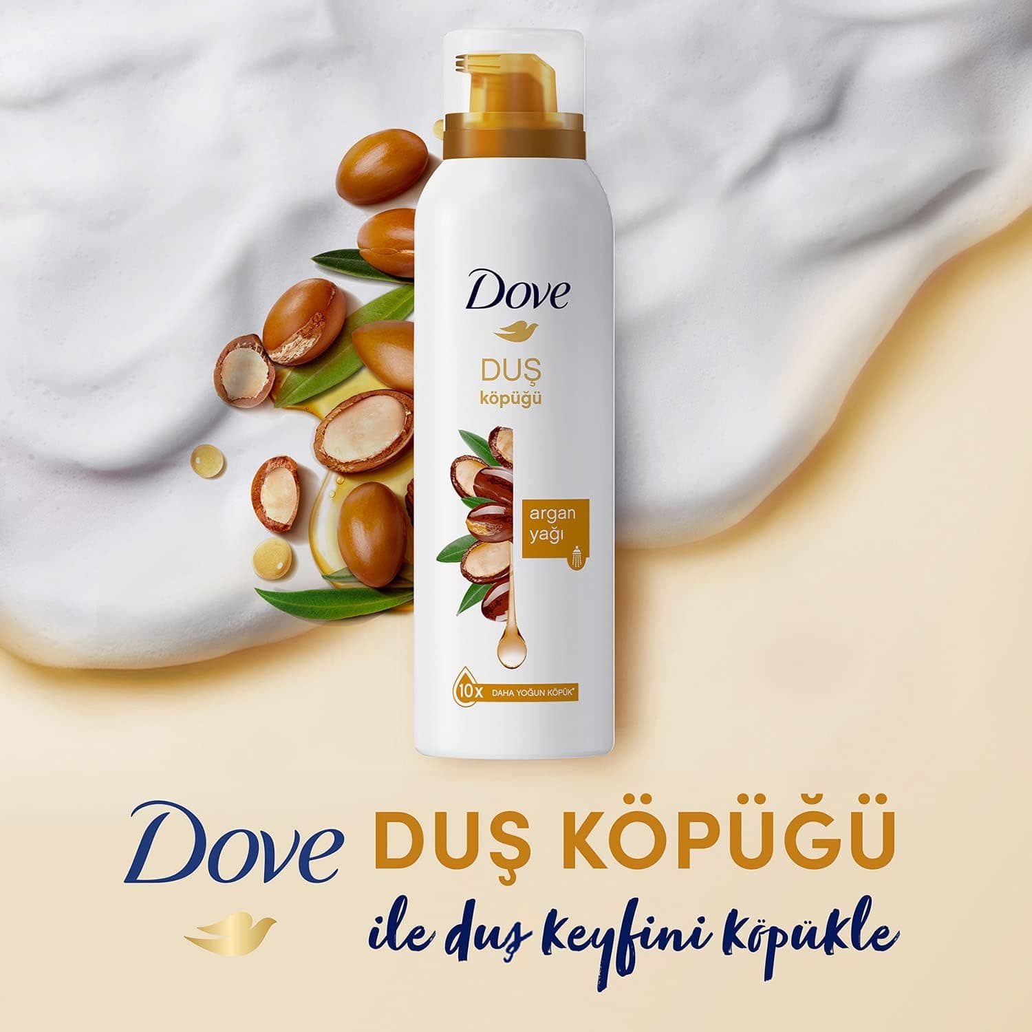 فوم دوش Dove با فرمول کرمی و کف 10 برابر غلیظتر سفید 200 ml فوم دوش Dove با فرمول کرمی و کف 10 برابر غلیظتر سفید 200 ml
