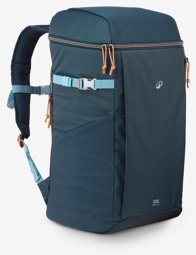 کوله پشتی Decathlon Quechua خنککننده 30 L آبی با خنکنگهداری ۸ ساعته کوله پشتی Decathlon Quechua خنککننده 30 L آبی با خنکنگهداری ۸ ساعته