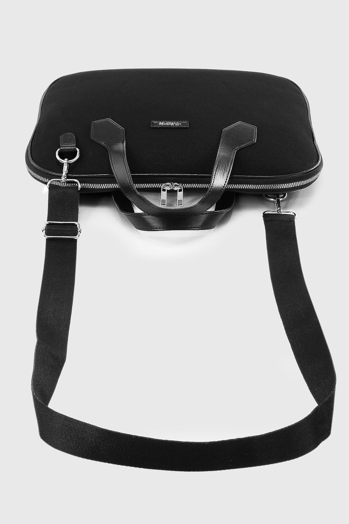 کیف لپتاپ یونیسکس Housebags کانواس مشکی ضدآب MacBook Air-Pro 13-14-15.6 اینچ کیف لپتاپ یونیسکس Housebags کانواس مشکی ضدآب MacBook Air-Pro 13-14-15.6 اینچ
