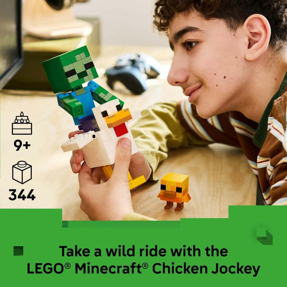 لگو Minecraft مدل 21582 Chicken Jockey لگو Minecraft مدل 21582 Chicken Jockey