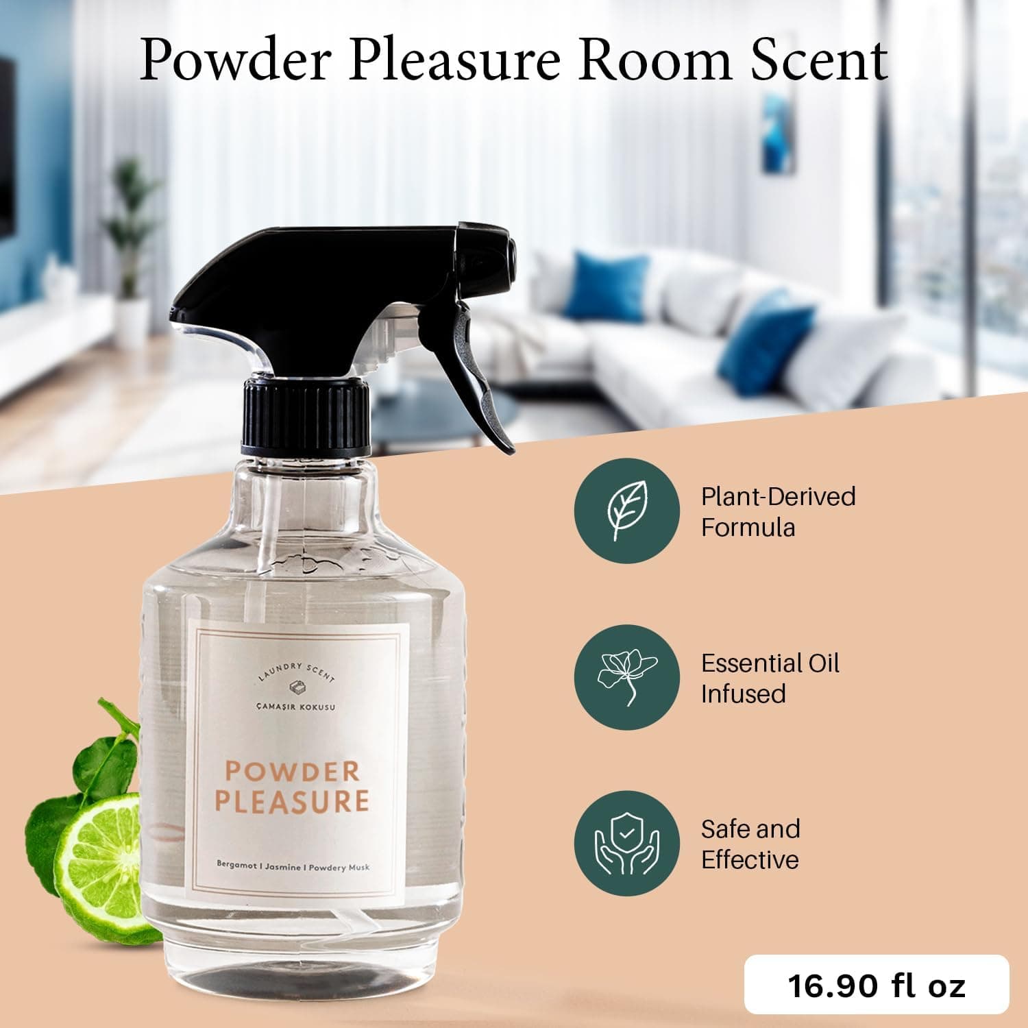 خوشبوکننده هوای اتاق Chakra Powder Pleasure 500 ml خوشبوکننده هوای اتاق Chakra Powder Pleasure 500 ml