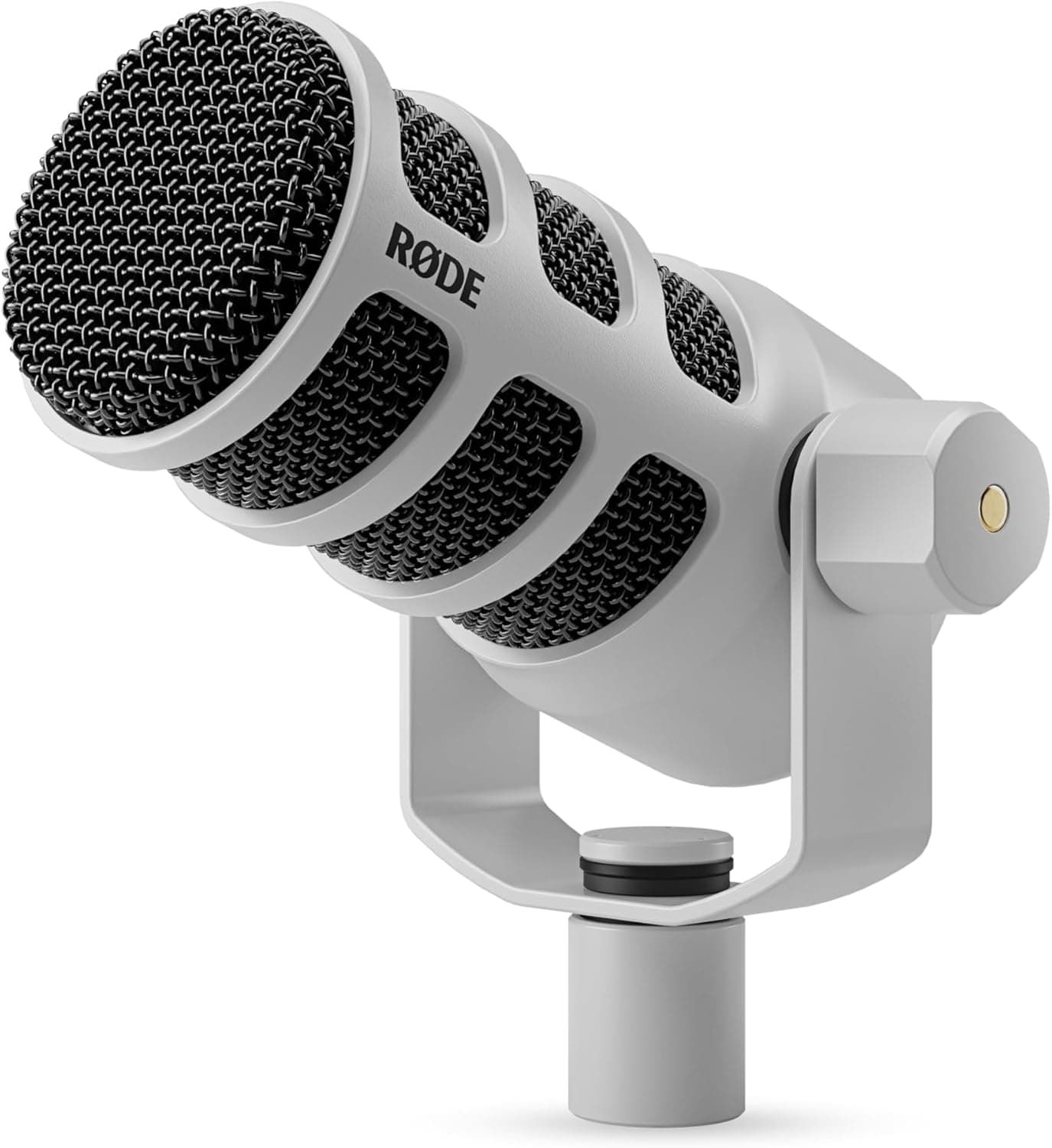 میکروفون پادکست حرفهای داینامیک RØDE سفید مدل Podmic میکروفون پادکست حرفهای داینامیک RØDE سفید مدل Podmic