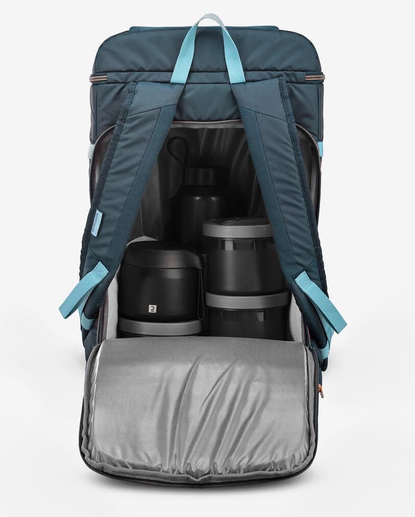 کوله پشتی Decathlon Quechua خنککننده 30 L آبی با خنکنگهداری ۸ ساعته کوله پشتی Decathlon Quechua خنککننده 30 L آبی با خنکنگهداری ۸ ساعته