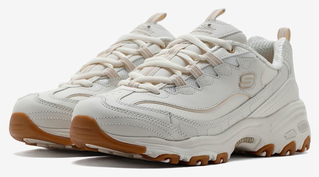 کفش اسنیکر زنانه Skechers D'lites GOOD NEUTRAL سفید مدل 149807 OFWT کفش اسنیکر زنانه Skechers D'lites GOOD NEUTRAL سفید مدل 149807 OFWT