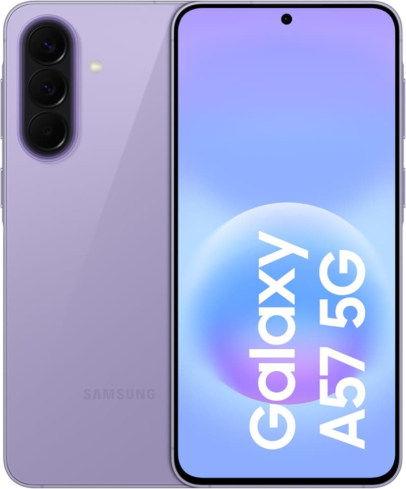 گوشی هوشمند اندرویدی Samsung Galaxy A57 5G با حافظه 256GB و رم 8GB یاسی نسخه امارات گوشی هوشمند اندرویدی Samsung Galaxy A57 5G با حافظه 256GB و رم 8GB یاسی نسخه امارات