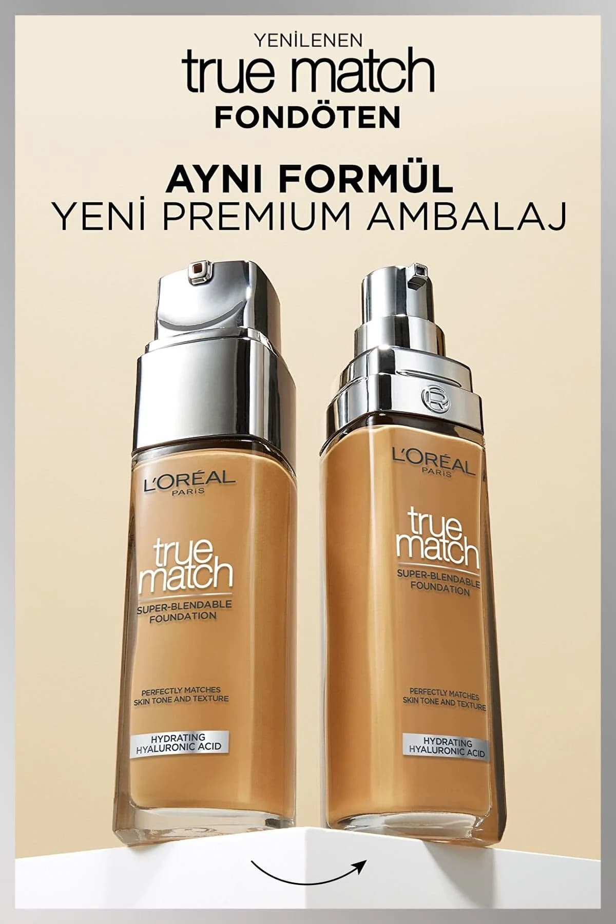 فاندیشن L'Oreal Paris مدل True Match مراقبتی کد 0.5N رنگ پورسلین فاندیشن L'Oreal Paris مدل True Match مراقبتی کد 0.5N رنگ پورسلین