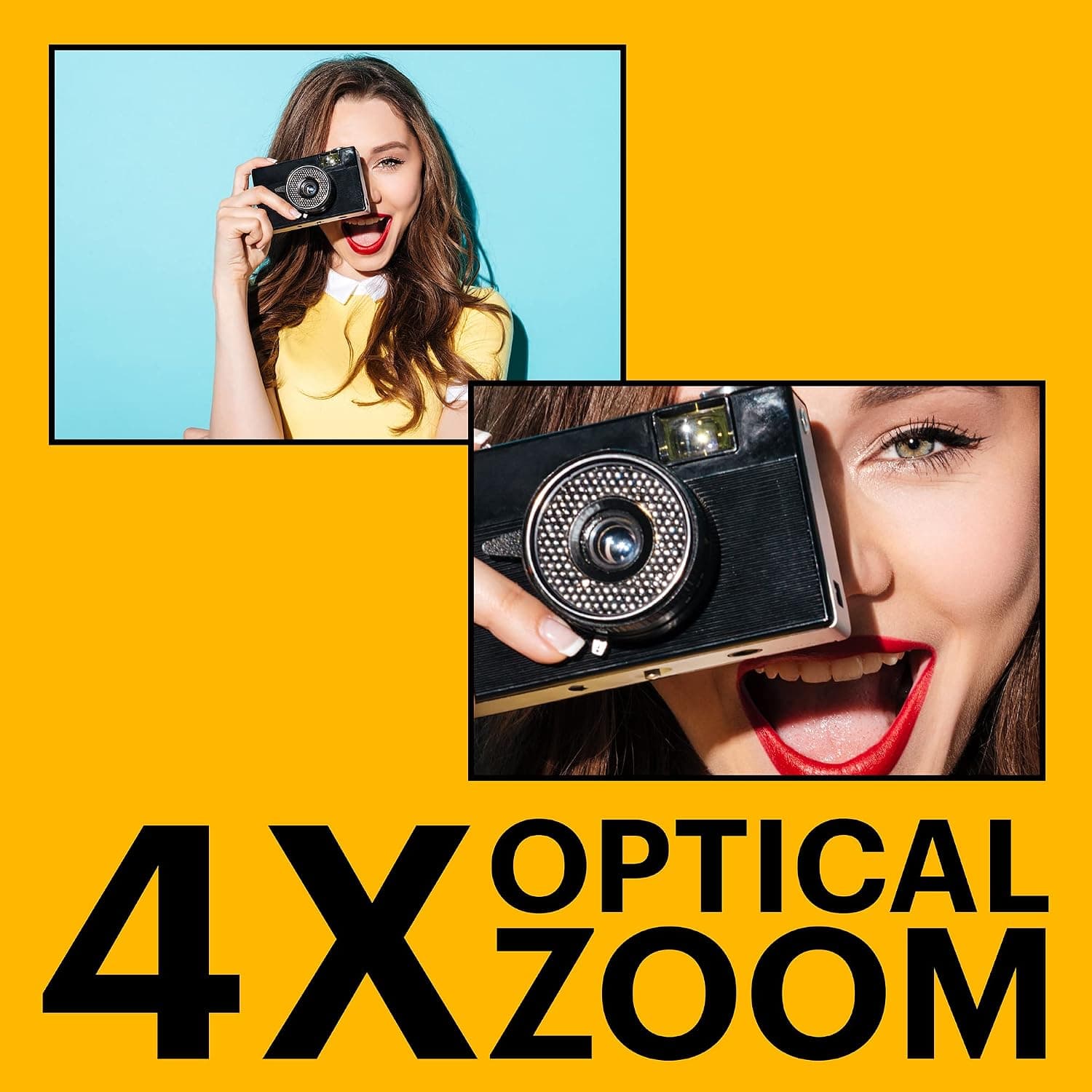 دوربین عکاسی دیجیتال Kodak Friendly Zoom مشکی مدل FZ45/4x دوربین عکاسی دیجیتال Kodak Friendly Zoom مشکی مدل FZ45/4x