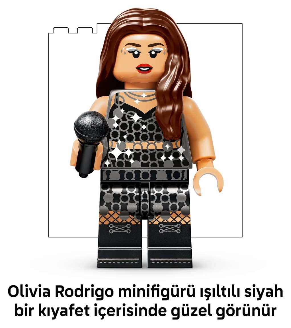 لگو Editions خرس کنسرت Olivia Rodrigo مدل 43029 لگو Editions خرس کنسرت Olivia Rodrigo مدل 43029