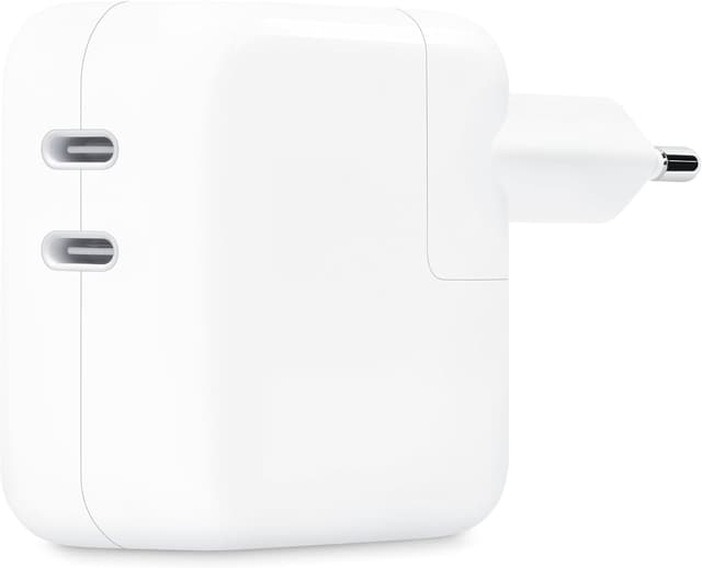 آداپتور برق Apple با توان 35 W و دو درگاه USB-C آداپتور برق Apple با توان 35 W و دو درگاه USB-C