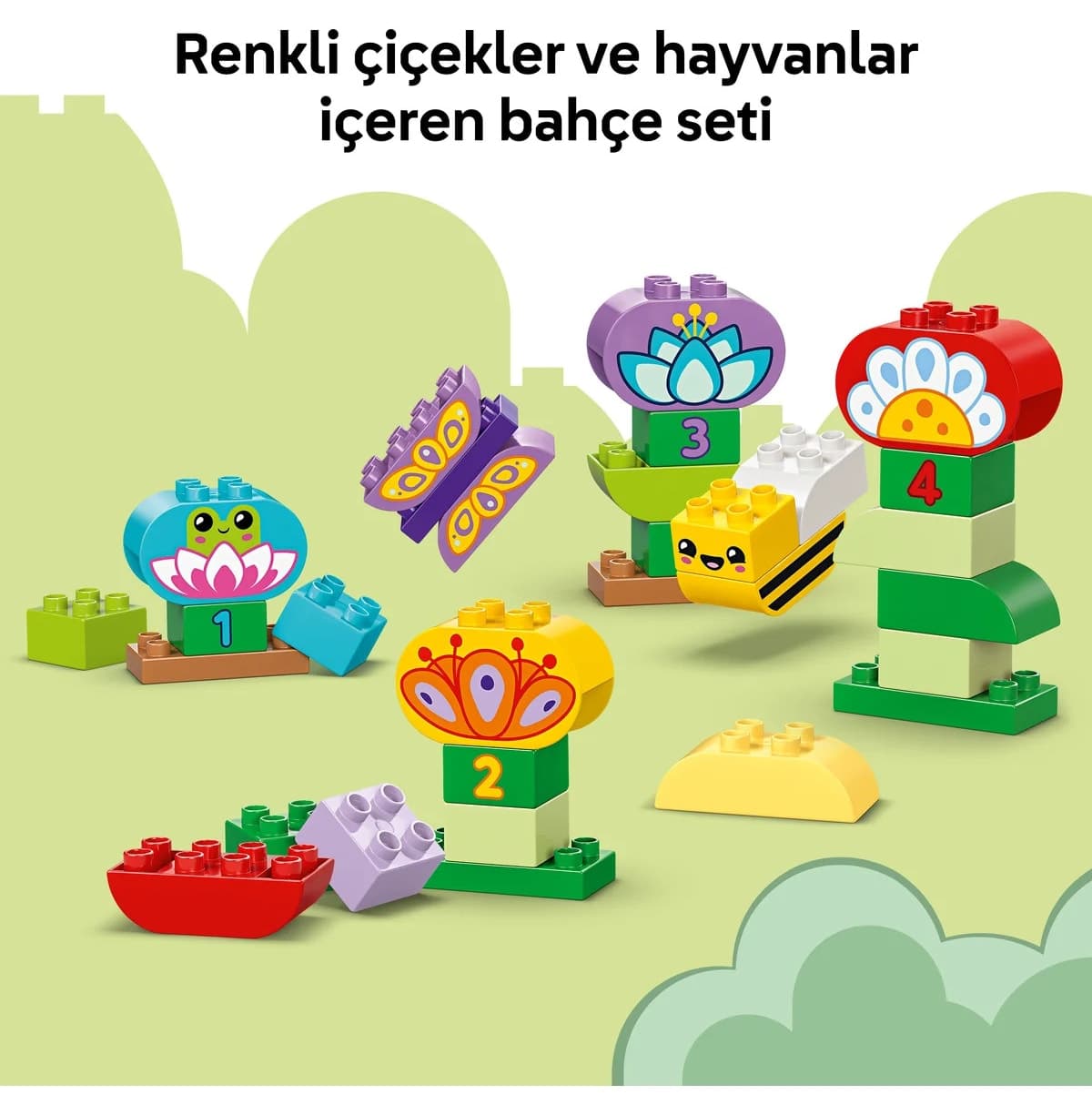 لگو DUPLO باغ و گل خلاقانه مدل 10444 ۴۵ قطعه لگو DUPLO باغ و گل خلاقانه مدل 10444 ۴۵ قطعه