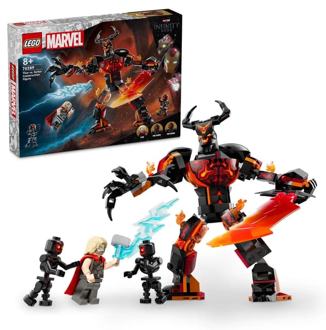 لگو 76289 Marvel Thor مقابل Surtur 245P لگو 76289 Marvel Thor مقابل Surtur 245P