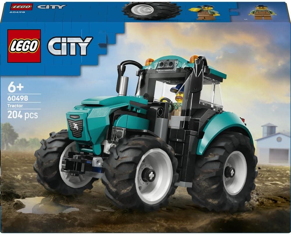 لگو City تراکتور مدل 60498 لگو City تراکتور مدل 60498