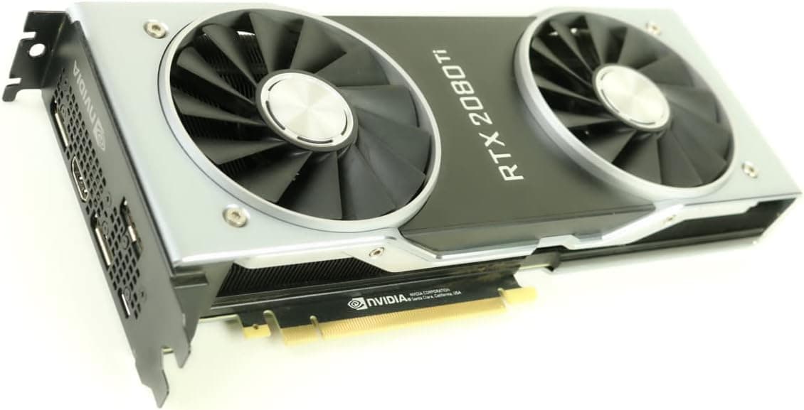 کارت گرافیک NVIDIA GeForce RTX 2080 Ti Founders Edition 11 GB کارت گرافیک NVIDIA GeForce RTX 2080 Ti Founders Edition 11 GB