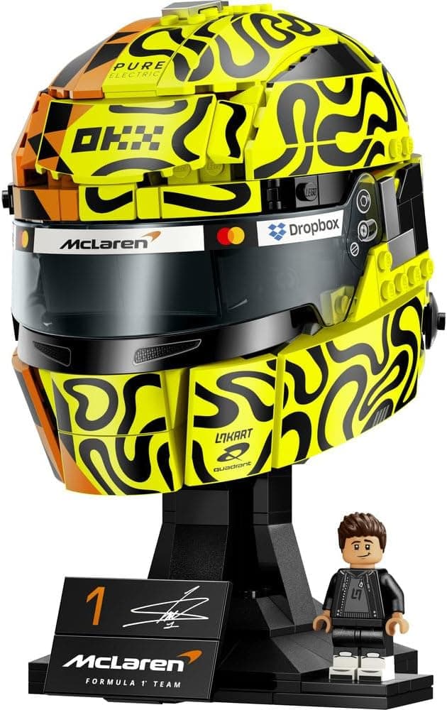 لگو Editions کلاه ایمنی ساختنی تیم McLaren Mastercard F1 Lando Norris مدل 43023 لگو Editions کلاه ایمنی ساختنی تیم McLaren Mastercard F1 Lando Norris مدل 43023