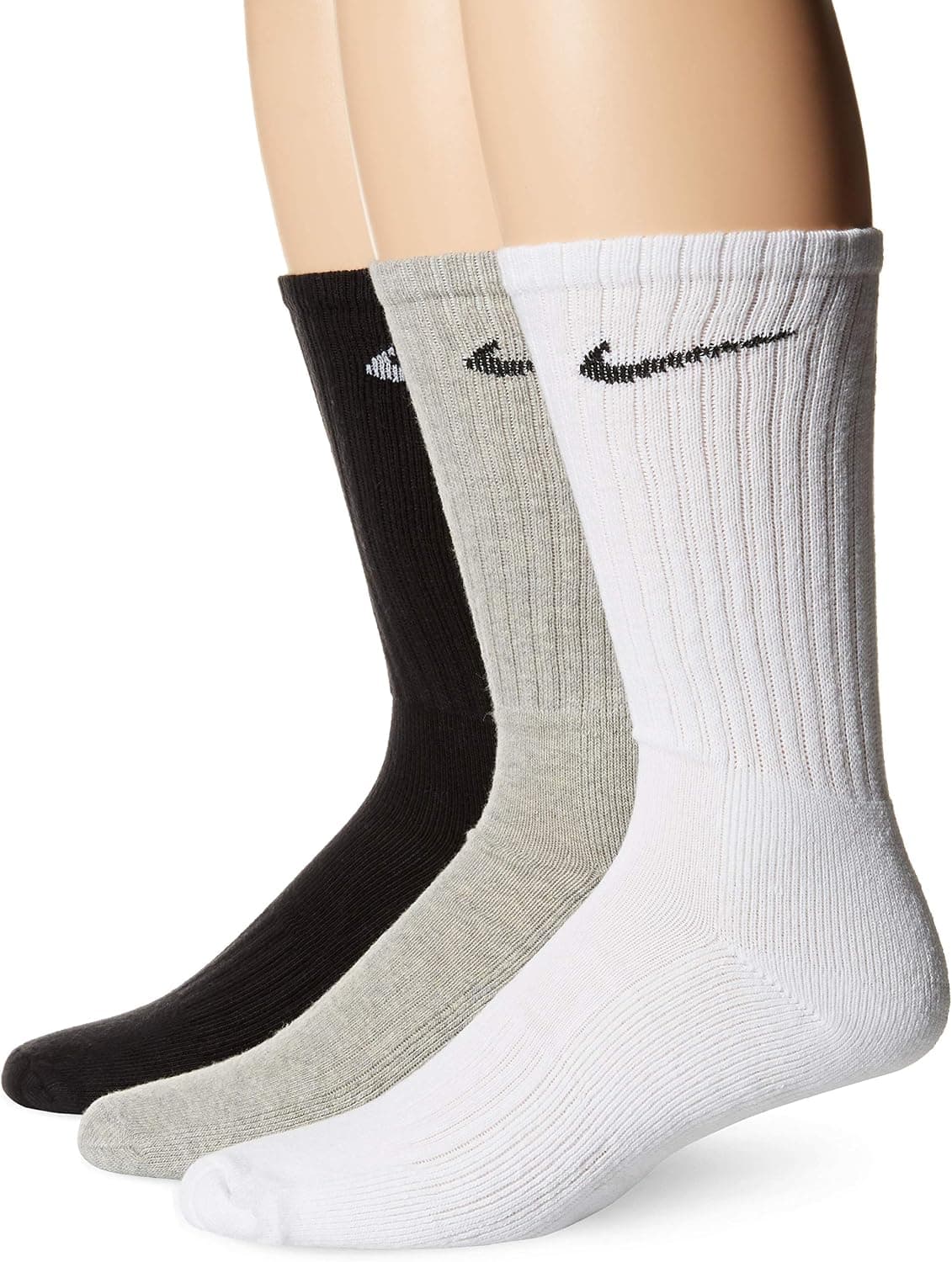 جوراب Nike بسته 3 تایی مدل V Cush Crew جوراب Nike بسته 3 تایی مدل V Cush Crew