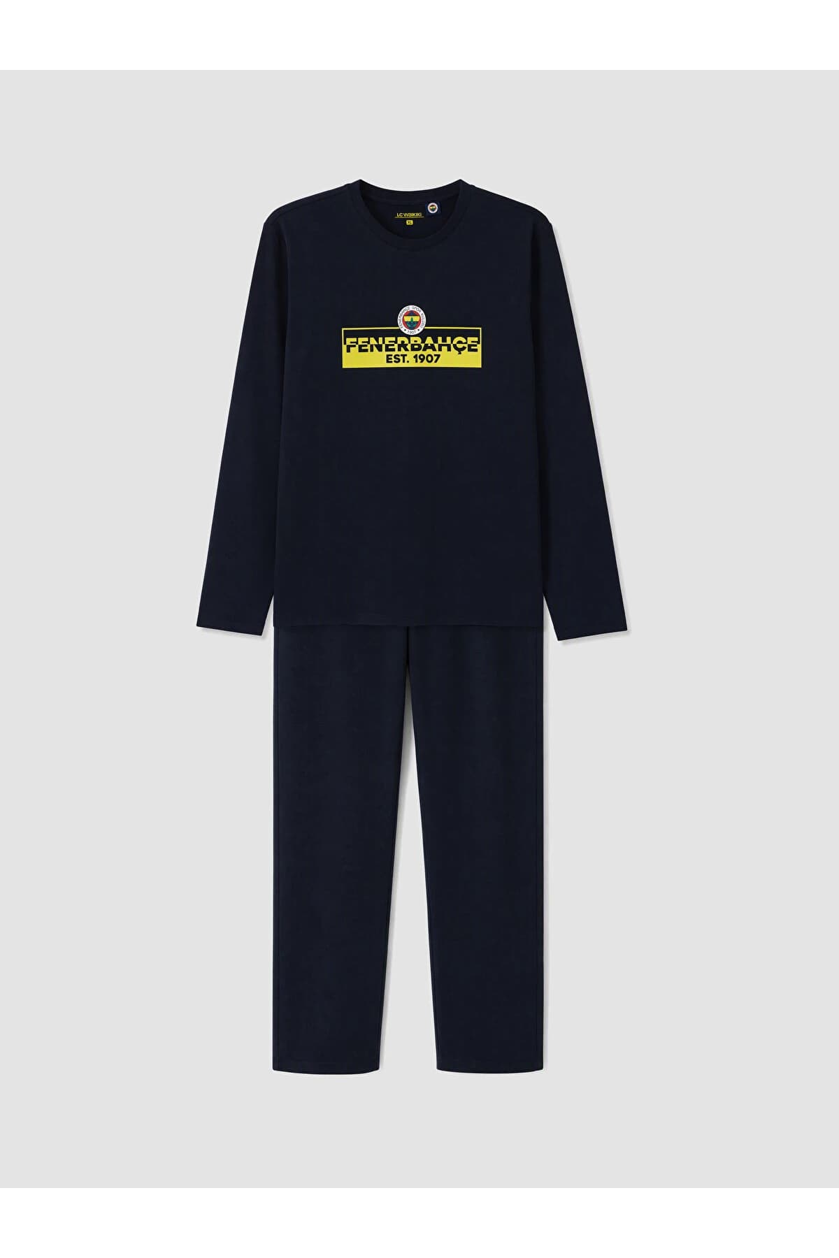 ست پیژامه مردانه LC Waikiki سرمهای طرح Fenerbahçe مدل W6B463B8 ست پیژامه مردانه LC Waikiki سرمهای طرح Fenerbahçe مدل W6B463B8