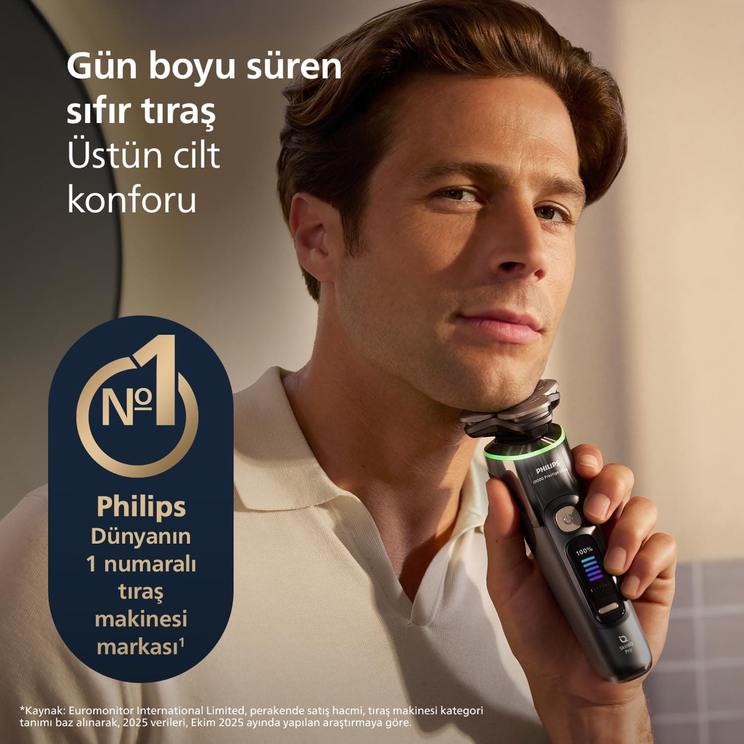 ماشین اصلاح خشک و مرطوب PHILIPS i9000 Ultra Prestige با فناوری SkinIQ Pro و سریهای دقیق 360° مدل XP9402/31 ماشین اصلاح خشک و مرطوب PHILIPS i9000 Ultra Prestige با فناوری SkinIQ Pro و سریهای دقیق 360° مدل XP9402/31