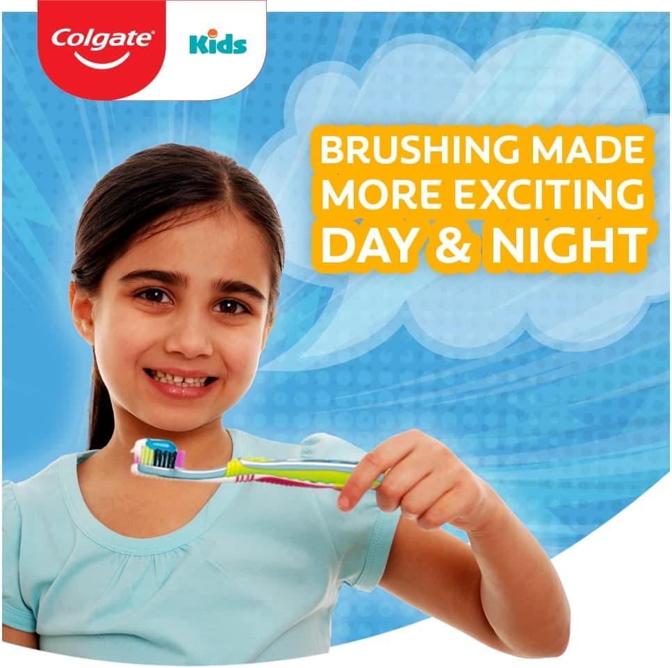 مسواک کودک Colgate طرح Batman مسواک کودک Colgate طرح Batman