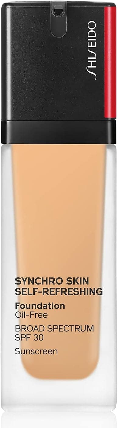 کرم پودر Shiseido Synchro Skin بدون چربی مدل 350 Maple 30ml کرم پودر Shiseido Synchro Skin بدون چربی مدل 350 Maple 30ml