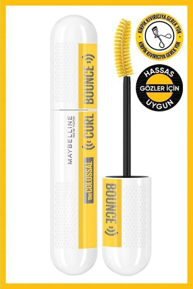 ماسکارا سیاه Maybelline New York Colossal Curl Bounce ماسکارا سیاه Maybelline New York Colossal Curl Bounce