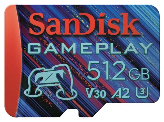 کارت حافظه microSDXC گیمینگ Sandisk GamePlay 512GB سرعت 190/130MB/s 4K UHD A2 V30 مدل SDSQXAV-512G-GN6XN کارت حافظه microSDXC گیمینگ Sandisk GamePlay 512GB سرعت 190/130MB/s 4K UHD A2 V30 مدل SDSQXAV-512G-GN6XN
