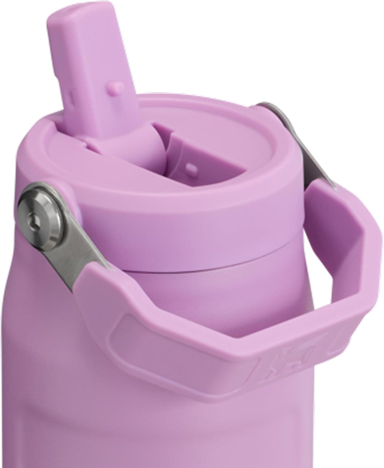 بطری آب عایق Stanley با نی Flip Straw 2.0 مدل IceFlow Aerolight، 0.7 Litre، یاسی، استیل ضدزنگ بطری آب عایق Stanley با نی Flip Straw 2.0 مدل IceFlow Aerolight، 0.7 Litre، یاسی، استیل ضدزنگ