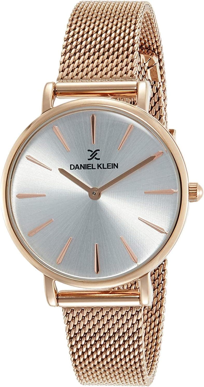 ساعت مچی زنانه Daniel Klein Fiord-Ladys با صفحه نقرهای آنالوگ مدل DK11695-2 ساعت مچی زنانه Daniel Klein Fiord-Ladys با صفحه نقرهای آنالوگ مدل DK11695-2