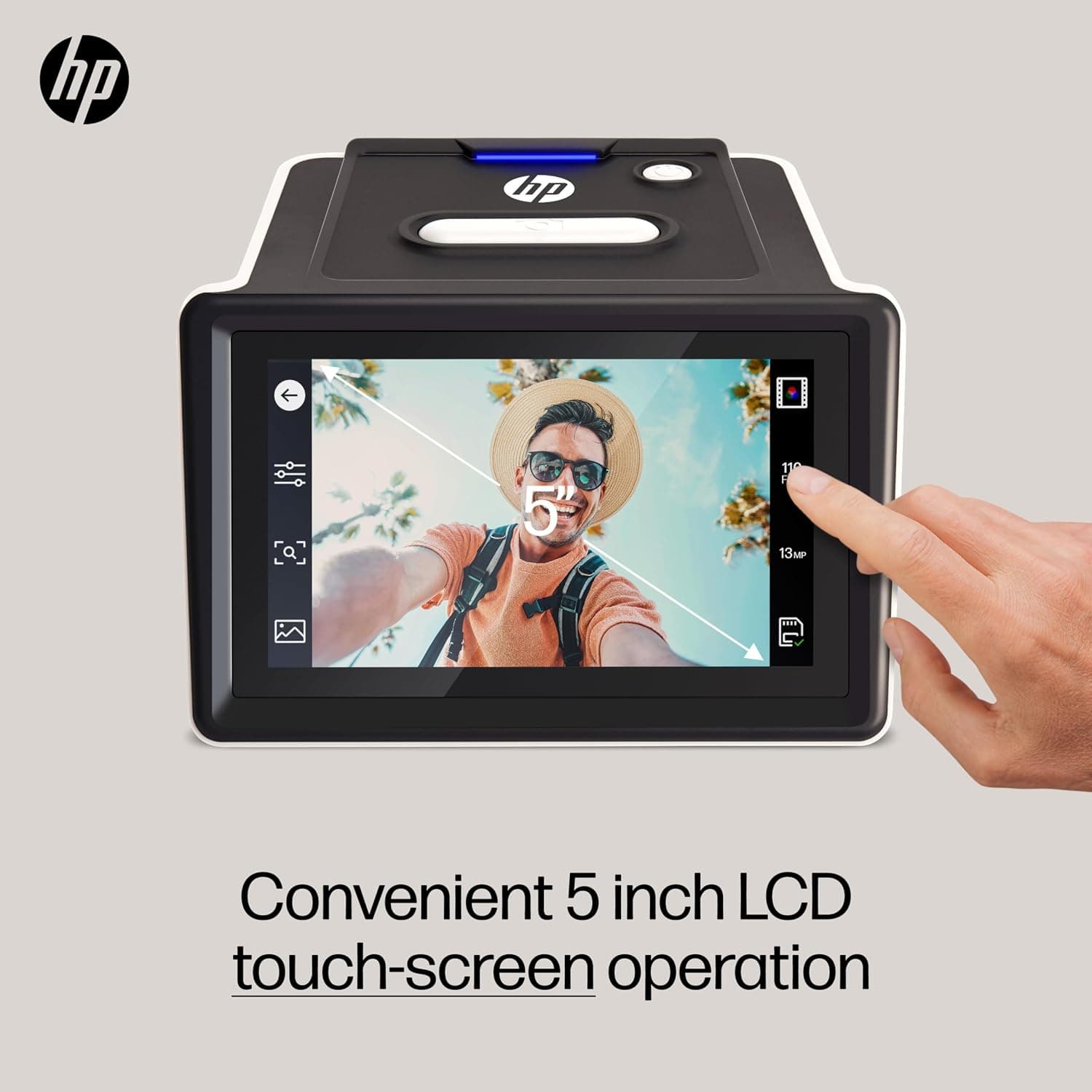 اسکنر فیلم و اسلاید HP با قابلیت اسکن نگاتیو و نمایش اسلاید مدل HPFS500 با اتصال USB-C اسکنر فیلم و اسلاید HP با قابلیت اسکن نگاتیو و نمایش اسلاید مدل HPFS500 با اتصال USB-C